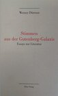 Buchcover Stimmen aus der Gutenberg-Galaxis