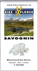 Buchcover Bike-Explorer Karte Savognin