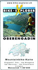 Buchcover Bike-Explorer Karte Oberengadin