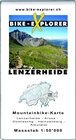 Buchcover BIKE-EXPLORER Karte Lenzerheide