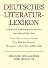 Buchcover Deutsches Literatur-Lexikon / Aal - Bremeneck