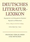 Buchcover Deutsches Literatur-Lexikon / Gaa - Gysin