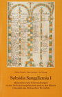 Buchcover Subsidia Sangallensia I