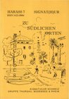 Buchcover HARASS - 19 Märchen & Balladen. Die Sammelkiste der Gegenwartsliteratur aus dem Sängerland / Zu südlichen Orten