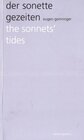 Buchcover der sonette gezeiten - the sonnets' tides