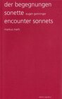 Buchcover der begegnungen sonette - encounter sonnets