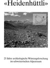 Buchcover "Heidenhüttli"