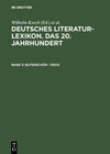 Buchcover Deutsches Literatur-Lexikon. Das 20. Jahrhundert / Butenschön - Dedo