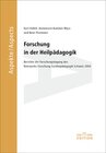 Buchcover Forschung Heilpädagogik