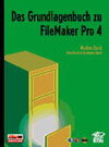Buchcover Grundlagenbuch zu FileMaker Pro4