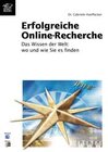 Buchcover Erfolgreiche Online-Recherche - Das Wissen der Welt