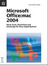 Buchcover Microsoft Office:mac 2004