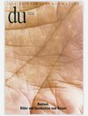 Buchcover du - Zeitschrift für Kultur / Hautnah