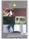 Buchcover du - Zeitschrift für Kultur / Fritz, François & Luc Bondy