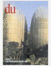 Buchcover du - Zeitschrift für Kultur / Holz. Ein Material hebt ab