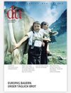 Buchcover du - Zeitschrift für Kultur / Europas Bauern