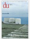 Buchcover du - Zeitschrift für Kultur / Triest