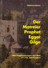 Buchcover Der Matreier Prophet Egger Gilge