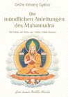 Buchcover Die mündlichen Anleitungen des Mahamudra