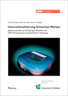 Buchcover Internationalisierung Schweizer Marken