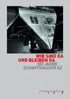 Buchcover Wir sind da und bleiben da