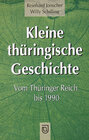 Buchcover Kleine thüringische Geschichte