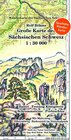 Buchcover Große Karte der Sächsischen Schweiz 1:30000