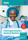 Buchcover Trainingseinheiten telc Deutsch Medizin