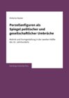 Buchcover Porzellanfiguren als Spiegel politischer und gesellschaftlicher Umbrüche