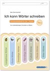 Buchcover Ich kann Wörter schreiben Teil 1
