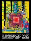 Buchcover Großer Hundertwasser Art Calendar 2025