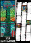 Buchcover Hundertwasser Streifenkalender Art 2025