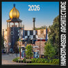 Buchcover Hundertwasser Broschürenkalender Architektur 2026