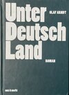 Buchcover Unterdeutschland