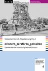 Buchcover erinnern_zerstören_gestalten