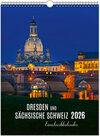 Buchcover Einschreibkalender Dresden und Sächsische Schweiz 2026