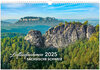 Buchcover Kalender Sächsische Schweiz Luftaufnahmen 2025