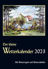 Buchcover Der kleine Wetterkalender 2024