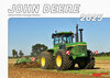 Buchcover Kalender 2025 – John Deere-Schlepper im Einsatz