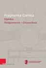Buchcover FrC 25.2 Diphilos frr. 59-85