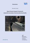 Buchcover Equal-Channel Angular Pressing für industriell anwendbare Aluminiumblechwerkstoffe