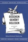 Buchcover Gesehen, Gehört, Gelesen