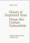 Buchcover Glossar über Cembalo-Fachausdrücke