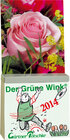 Buchcover Gärtner Pötschkes Der Grüne Wink Tages-Gartenkalender 2014