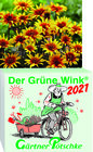 Buchcover Gärtner Pötschkes Der Grüne Wink Tages-Gartenkalender 2021
