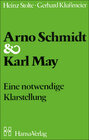 Buchcover Arno Schmidt und Karl May