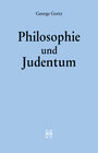 Buchcover Philosophie und Judentum