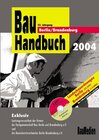 Buchcover Bauhandbuch 2004