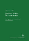 Buchcover Johannes Brahms - das Liedschaffen