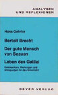 Buchcover Bertolt Brecht: Der gute Mensch von Sezuan